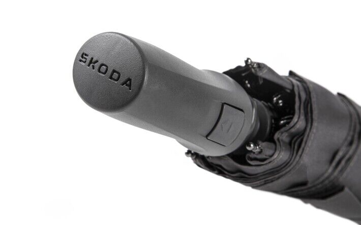 Škoda Regenschirm, grau