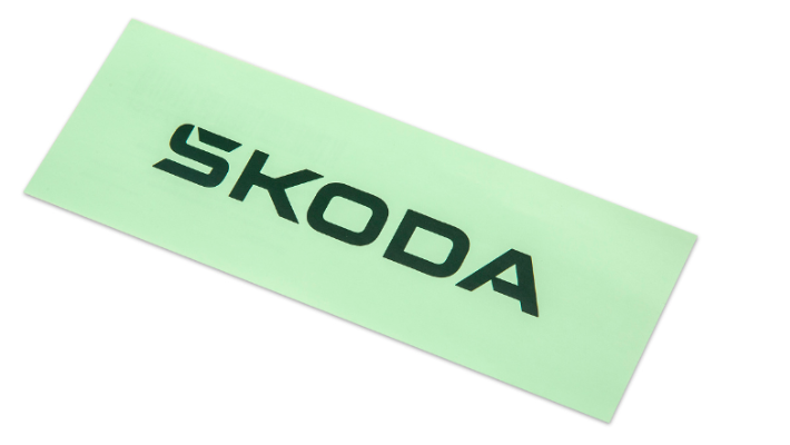 Škoda Sticker, electric green 