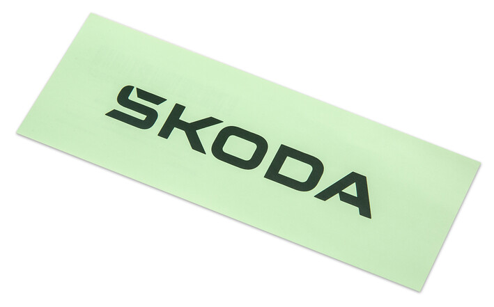 Škoda Sticker, electric green 