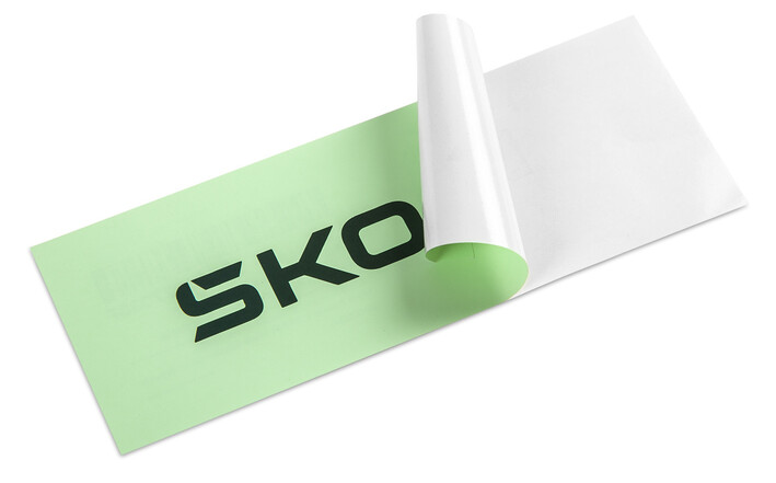 Škoda Sticker, electric green 