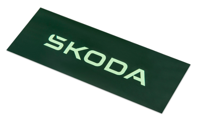 Škoda Sticker, emerald green 
