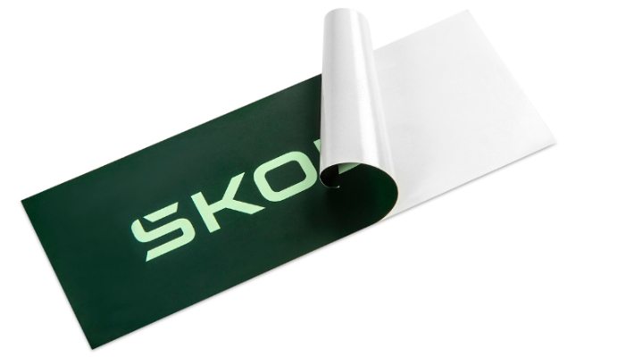 Škoda Sticker, emerald green 