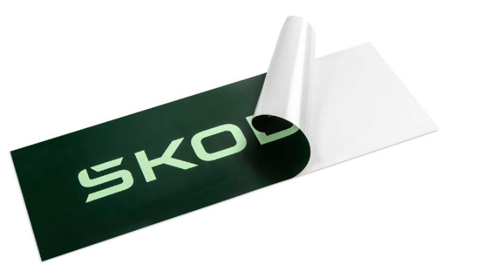 Škoda Sticker, emerald green 