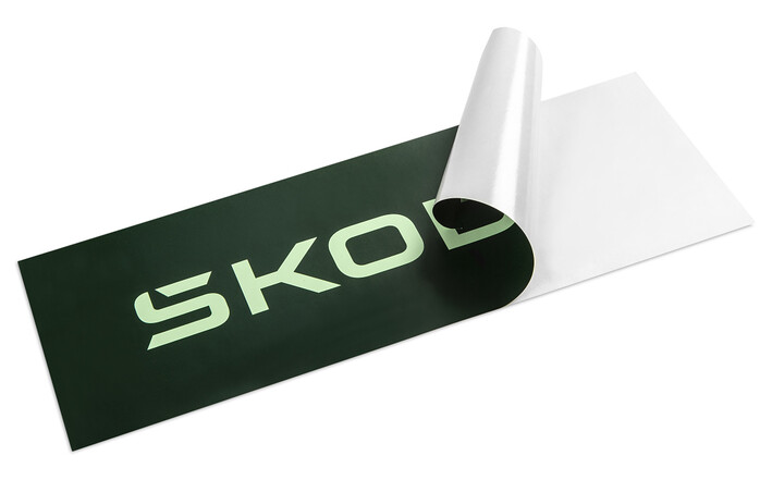 Škoda Sticker, emerald green 