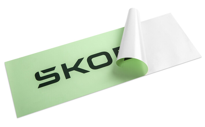 Škoda Sticker, electric green 
