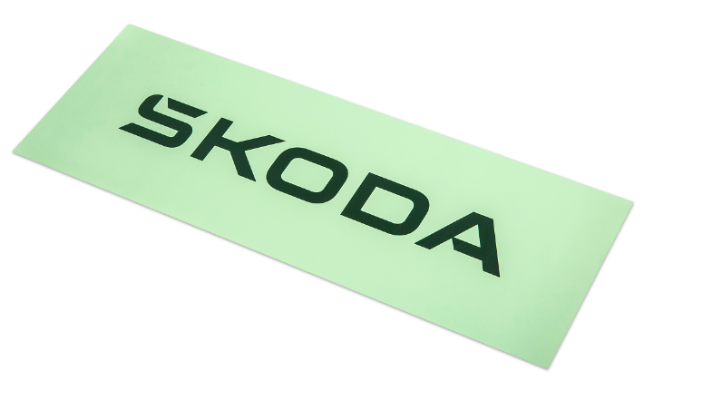 Škoda Sticker, electric green 