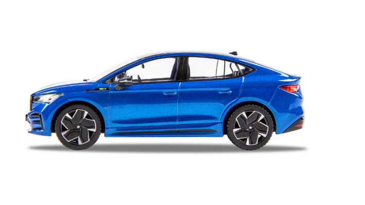 Škoda Enyaq Coupé RS Modellfahrzeug, 1:43, blau 
