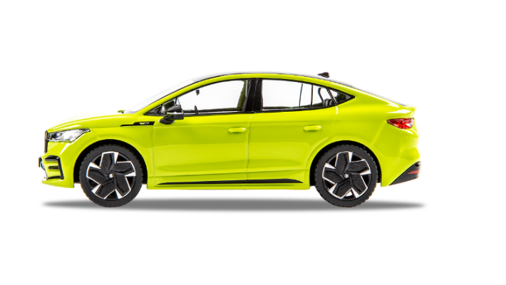 Škoda Enyaq Coupé RS Modellfahrzeug, 1:43, mamba green