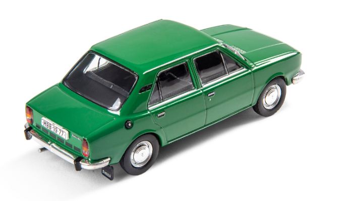 Škoda 105L (1977) Modellfahrzeug, 1:43, dunkelgrün 