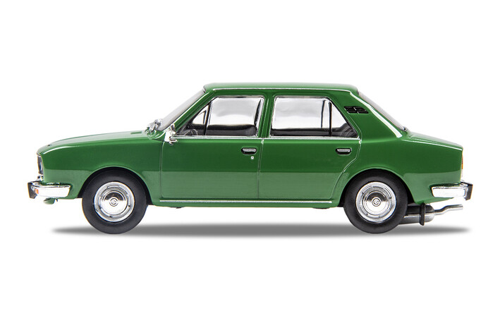 Škoda 105L (1977) Modellfahrzeug, 1:43, dunkelgrün 