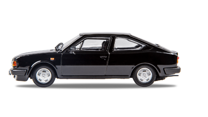 Škoda Rapid 136L (1987) Modellfahrzeug, 1:43, schwarz