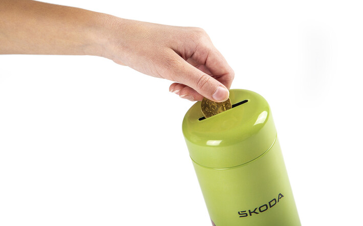 Škoda Puzzle in Aluminiumdose, 64-teilig