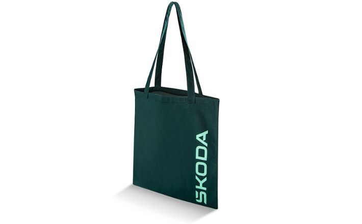 Škoda Textil-Tragetasche, emerald green