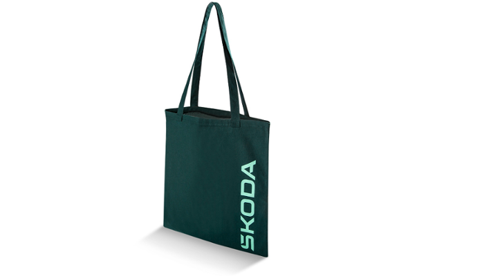 Škoda Textil-Tragetasche, emerald green