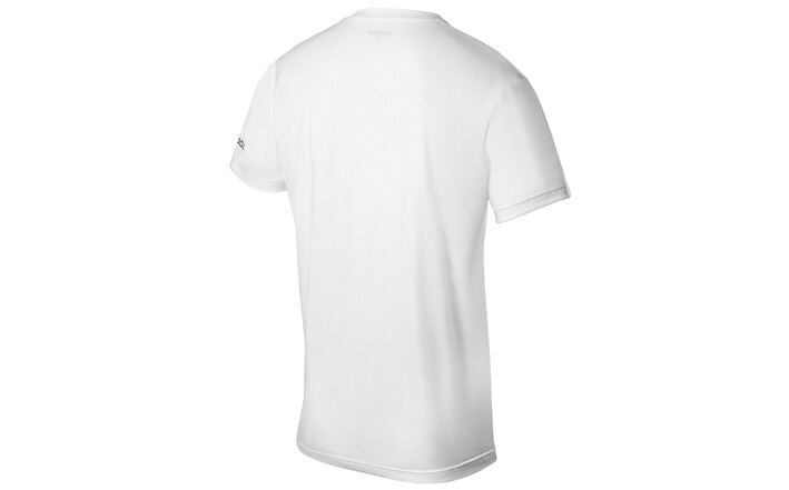 Škoda T-Shirt Flamingo, Unisex, weiß, Gr. XS