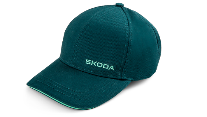 Škoda Cap, emerald green
