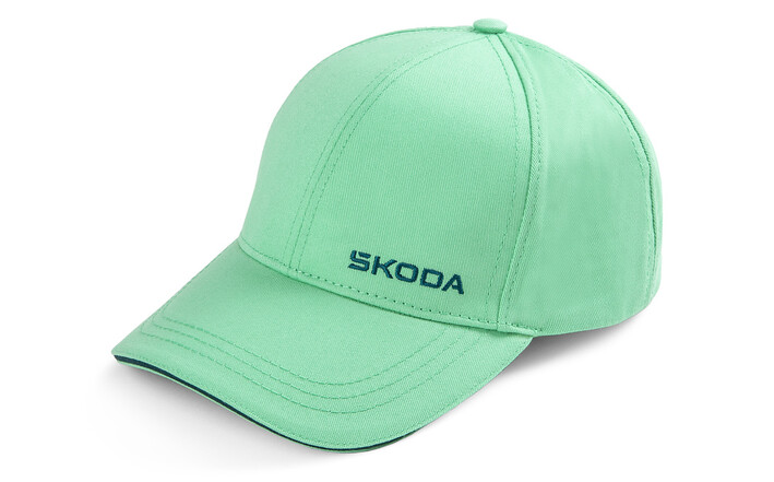 Škoda Cap, electric green