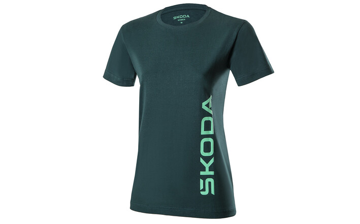 Škoda T-Shirt, Damen, emerald green, Gr. M