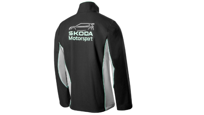 Škoda Motorsport Jacke, Herren, schwarz, Gr. S