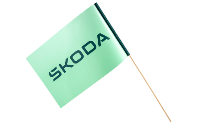 Škoda Papierfahne