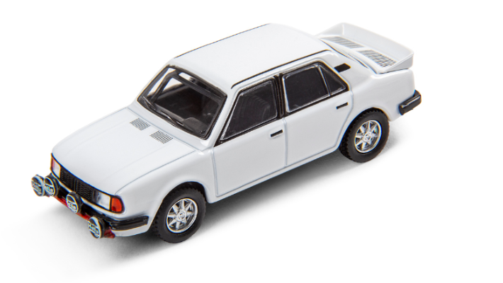 Škoda 130 LR Rallye-Modellfahrzeug Sammlerset, 1:64