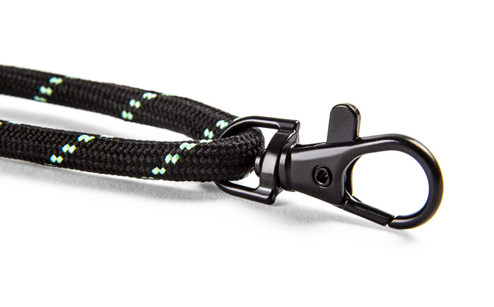 Škoda Motorsport Lanyard, schwarz/electric green