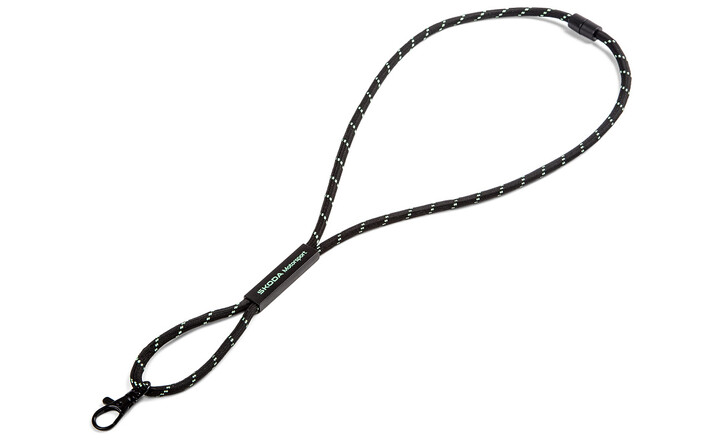 Škoda Motorsport Lanyard, schwarz/electric green