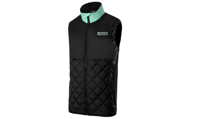 Škoda Motorsport Weste, Unisex, schwarz, Gr. XS