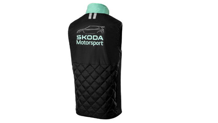 Škoda Motorsport Weste, Unisex, schwarz, Gr. L