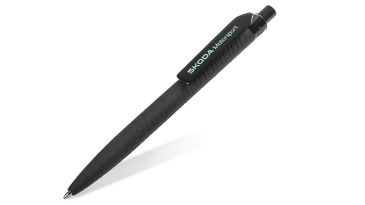 Škoda Motorsport Kugelschreiber, schwarz