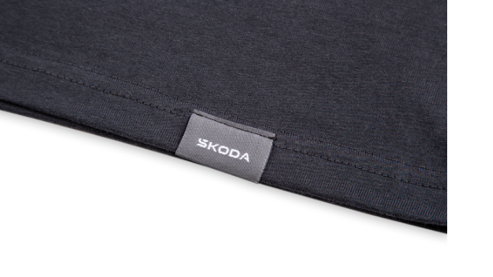 Škoda Unisex T-Shirt "130 Jahre", grau