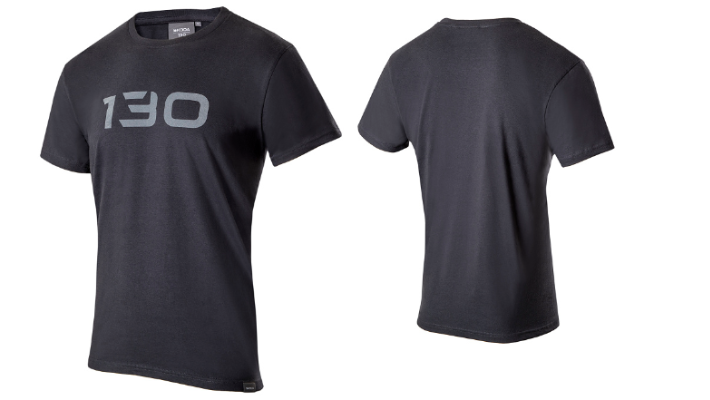 Škoda Unisex T-Shirt "130 Jahre", grau