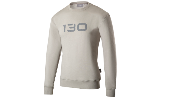 Škoda Unisex-Sweatshirt "130 Jahre", grau