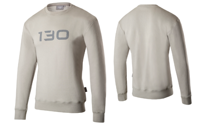 Škoda Unisex-Sweatshirt "130 Jahre", grau