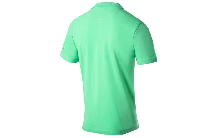 Škoda Herren Polo-Shirt, electric green