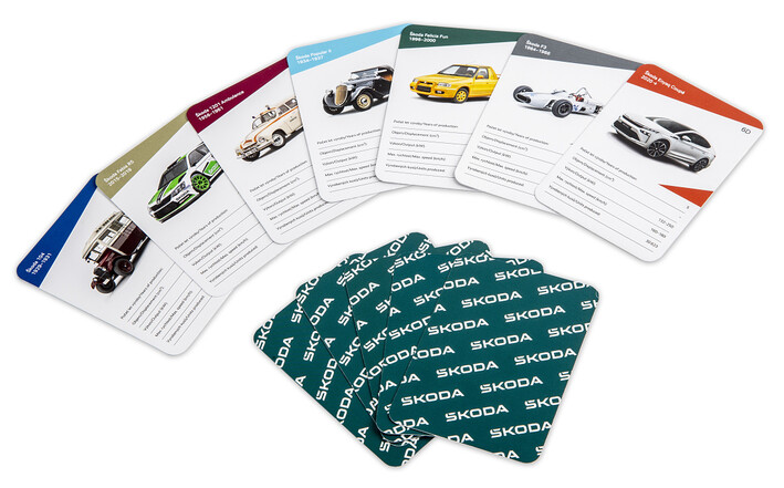 Škoda Quartettspiel