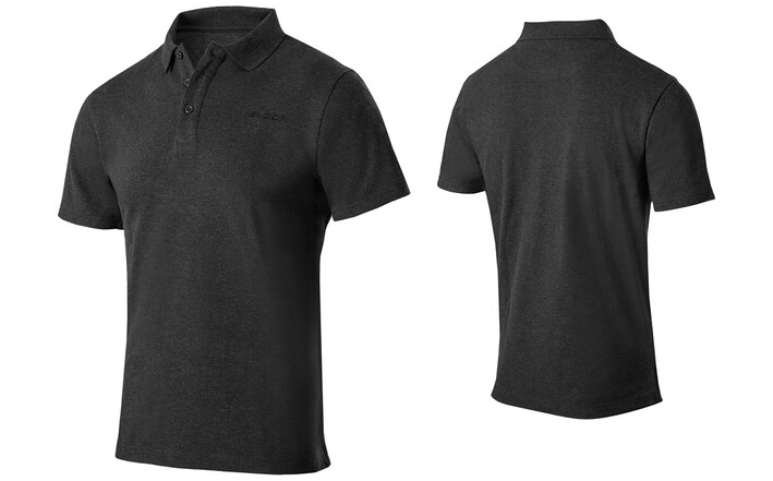 Škoda Herren Poloshirt, grau