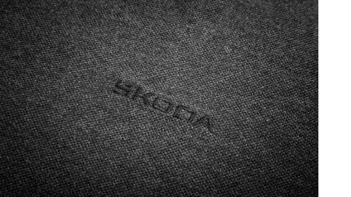 Škoda Herren Poloshirt, grau