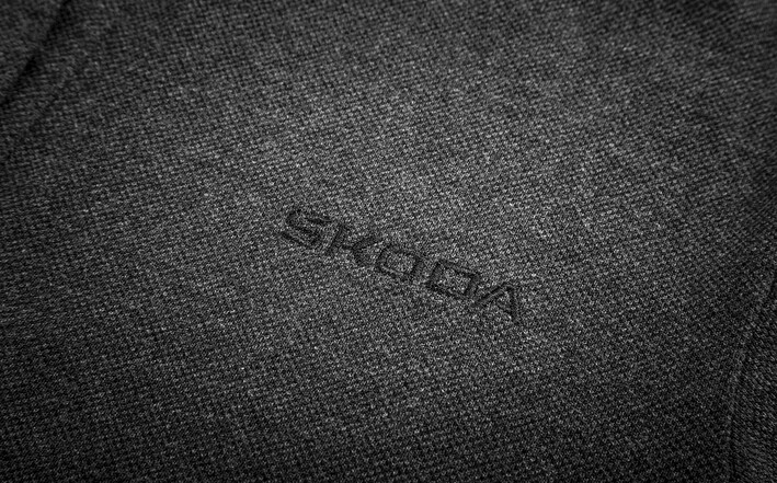 Škoda Damen Poloshirt, grau