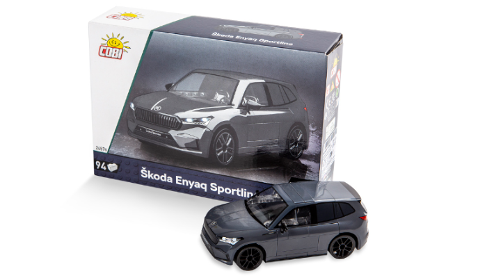 Škoda Enyaq Sportline-Baukasten für Kinder