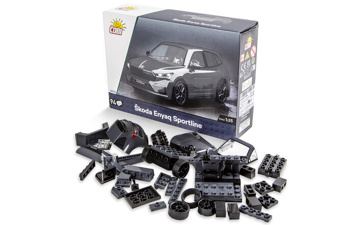 Škoda Enyaq Sportline-Baukasten für Kinder