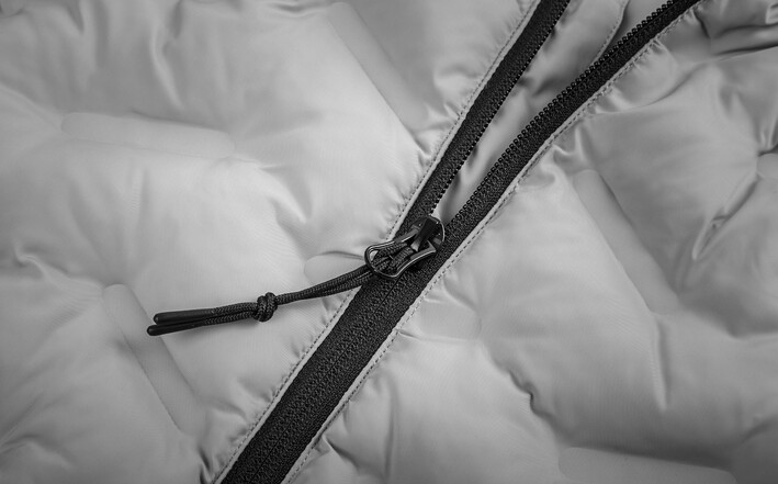 Škoda Herren Weste, grau/schwarz