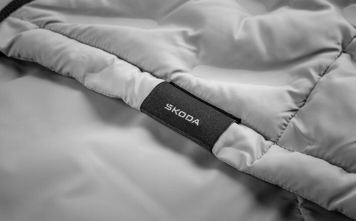 Škoda Damen Weste, grau/schwarz