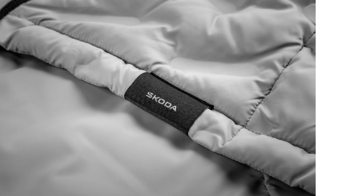 Škoda Damen Weste, grau/schwarz