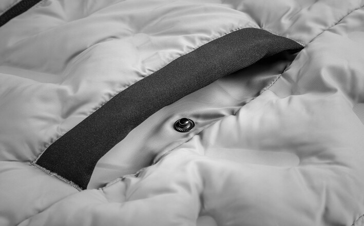 Škoda Damen Weste, grau/schwarz