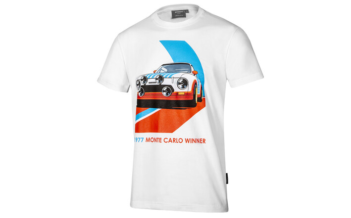 Škoda Unisex T-Shirt "Icons RS 130", weiß