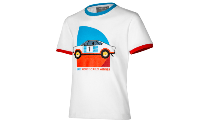 Škoda Kinder T-Shirt "Icons RS 130", weiß