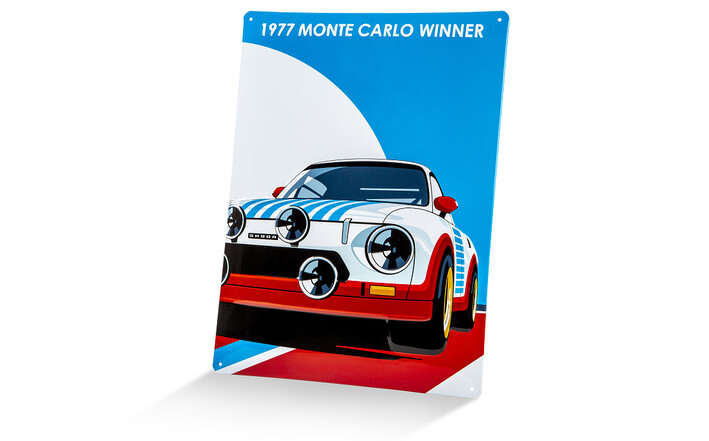 Škoda Blechschild "Icons RS 130"