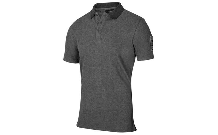 Škoda Poloshirt "Explorer", Herren, grau