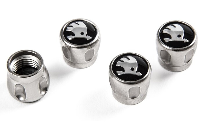 Škoda Ventilkappen-Set